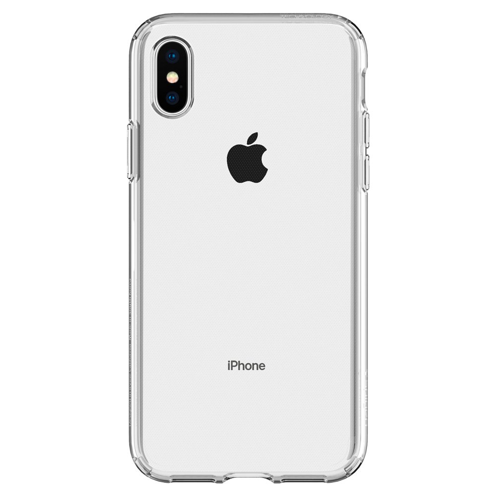 Husa Spigen Crystal Flex pentru iPhone XS Max, Transparent