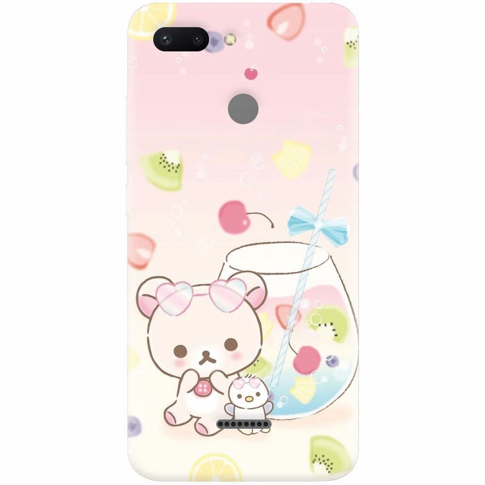 Husa silicon pentru Xiaomi Redmi 6, Tiny And Cute