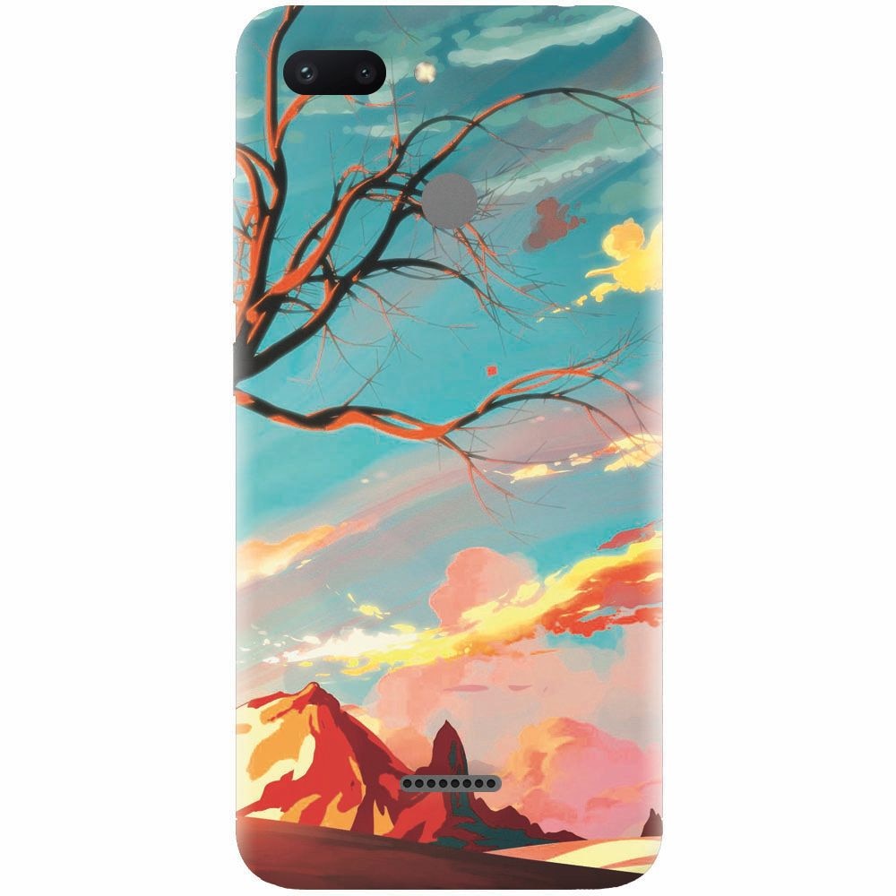 Husa silicon pentru Xiaomi Redmi 6, Artistic Landscape