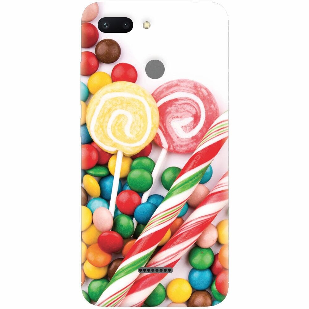 Husa silicon pentru Xiaomi Redmi 6, Sweet Colorful Candy