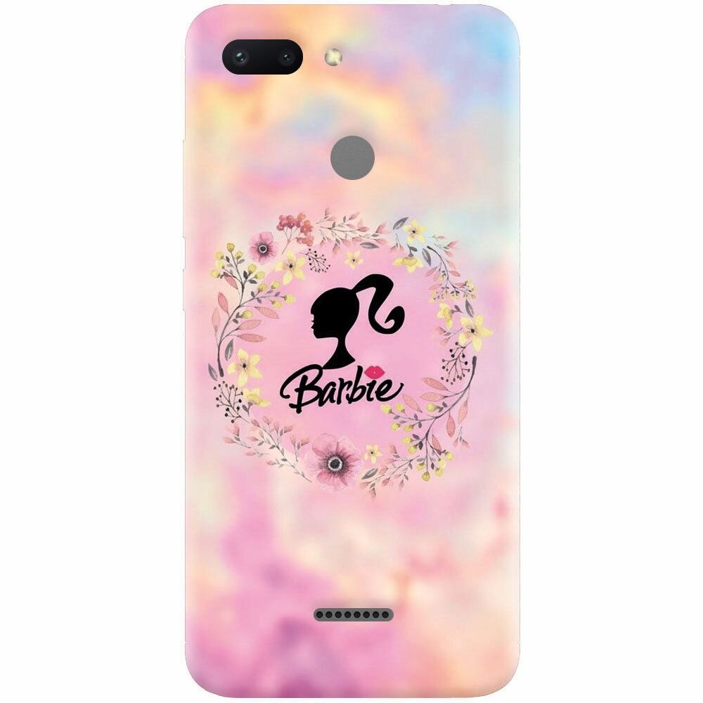 Husa silicon pentru Xiaomi Redmi 6, Barbie icon