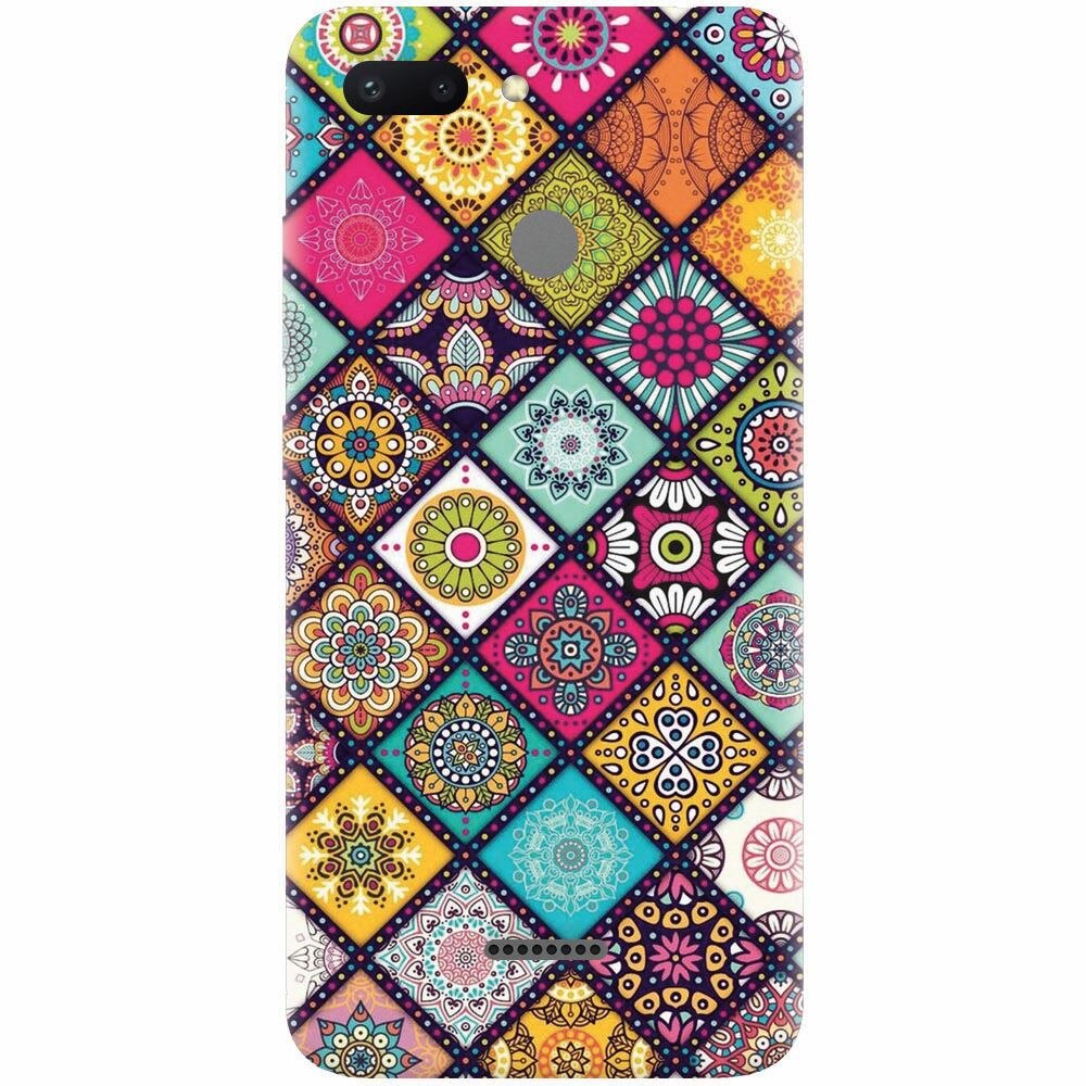 Husa silicon pentru Xiaomi Redmi 6, Mandala Pattern