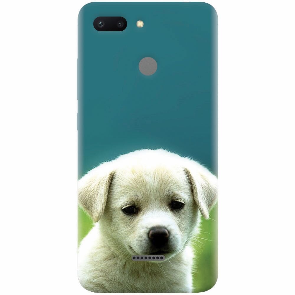 Husa silicon pentru Xiaomi Redmi 6, Puppy Style
