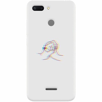 Husa silicon pentru Xiaomi Redmi 6, With Love Husa silicon pentru Xiaomi Redmi 6, With Love
