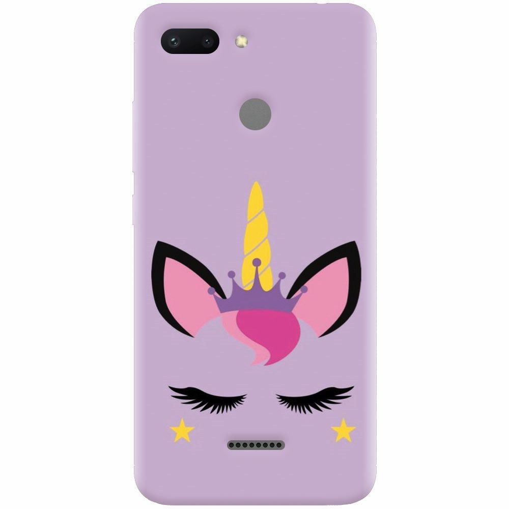 Husa silicon pentru Xiaomi Redmi 6, Unicorn Shine