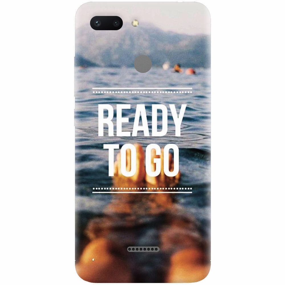 Husa silicon pentru Xiaomi Redmi 6, Ready To Go Swimming