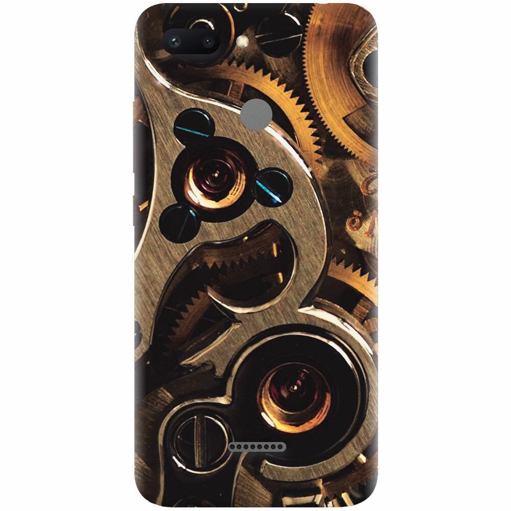 Husa silicon pentru Xiaomi Redmi 6, Clock Mechanism