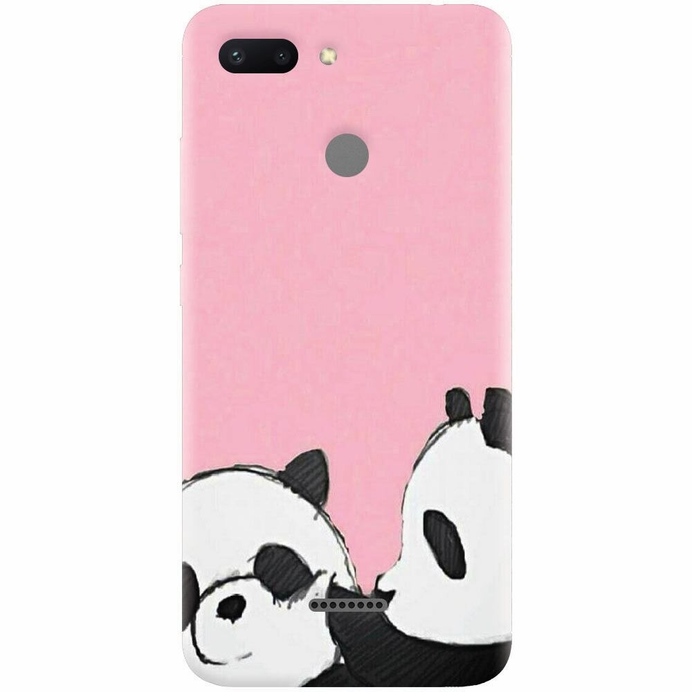 Husa silicon pentru Xiaomi Redmi 6, Panda