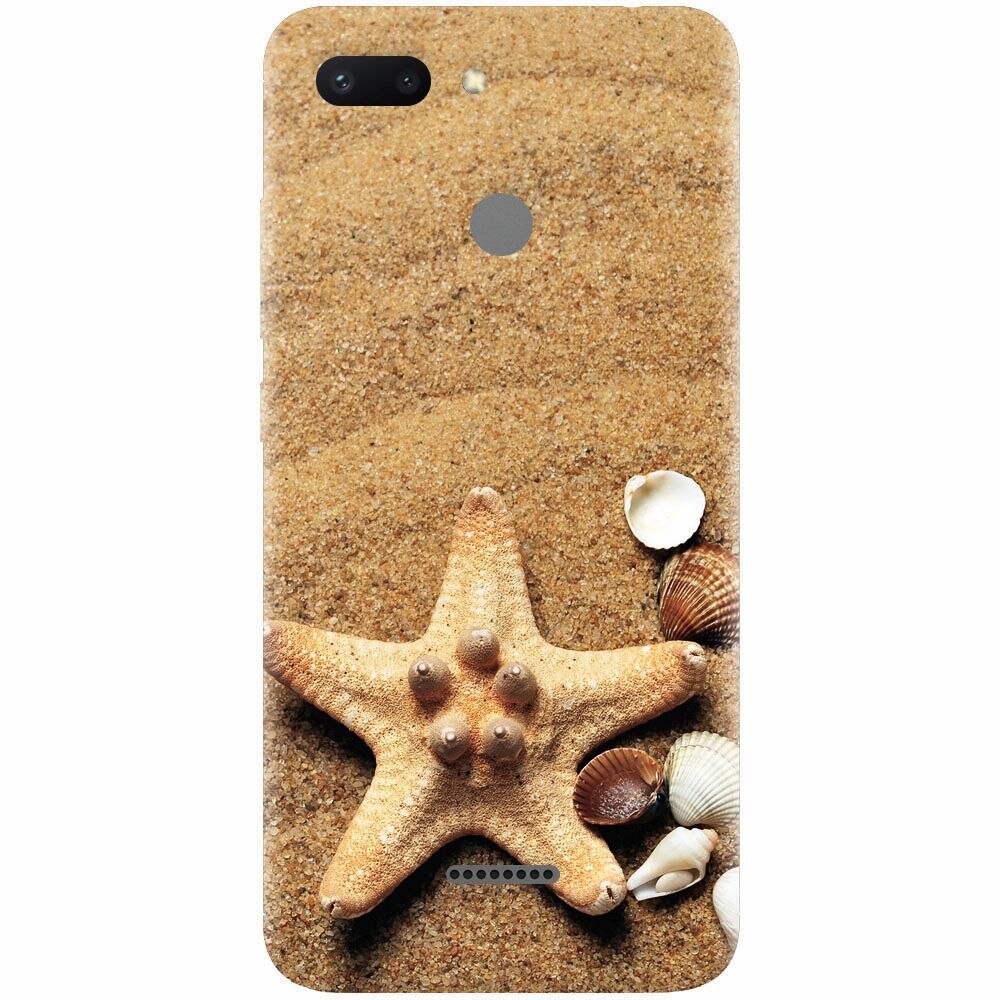 Husa silicon pentru Xiaomi Redmi 6, Sea Shells