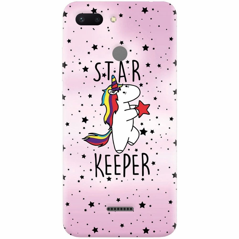 Husa silicon pentru Xiaomi Redmi 6, Unicorn Star Keeper