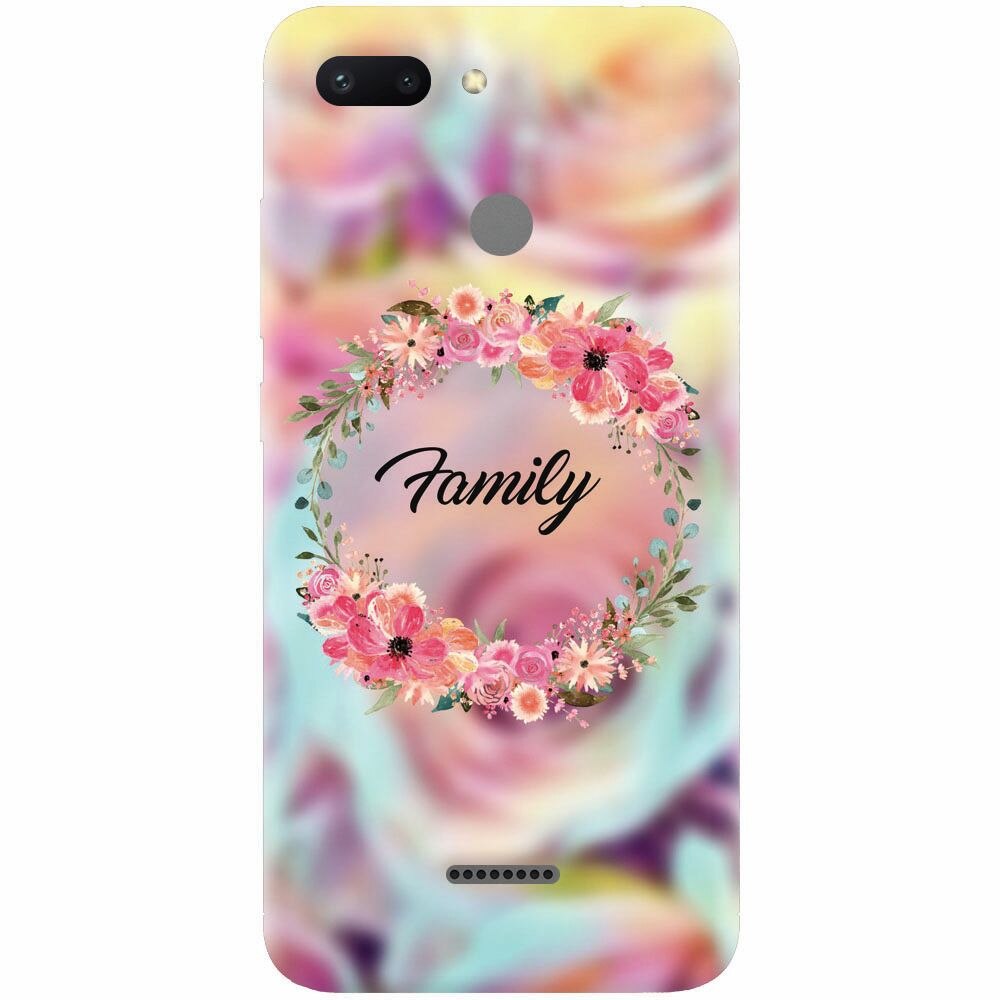 Husa silicon pentru Xiaomi Redmi 6, Family