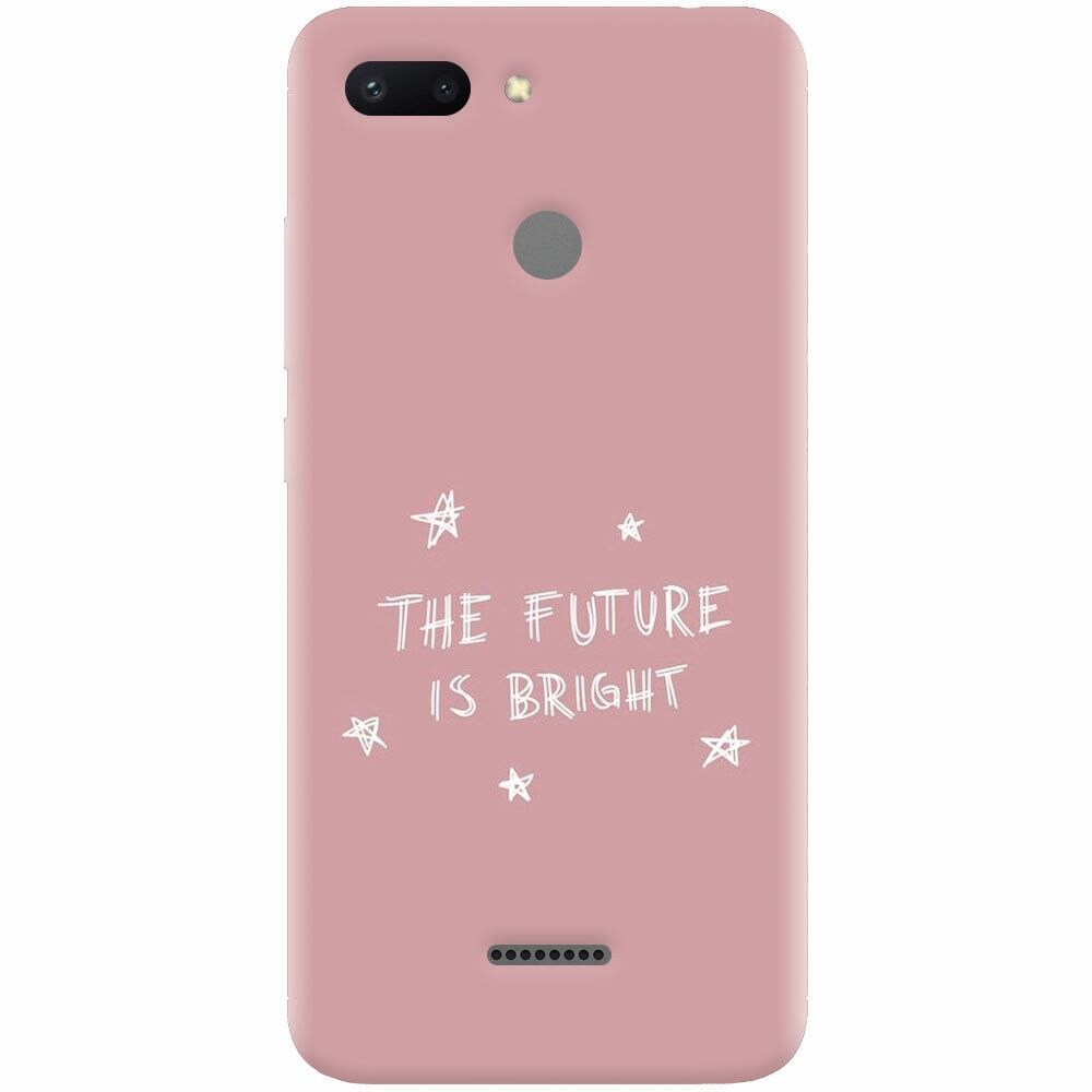Husa silicon pentru Xiaomi Redmi 6, The Future Is Bright