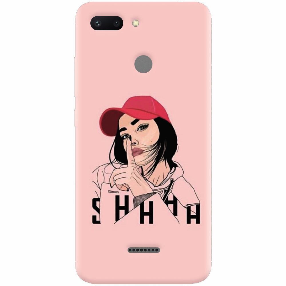 Husa silicon pentru Xiaomi Redmi 6, Shhh