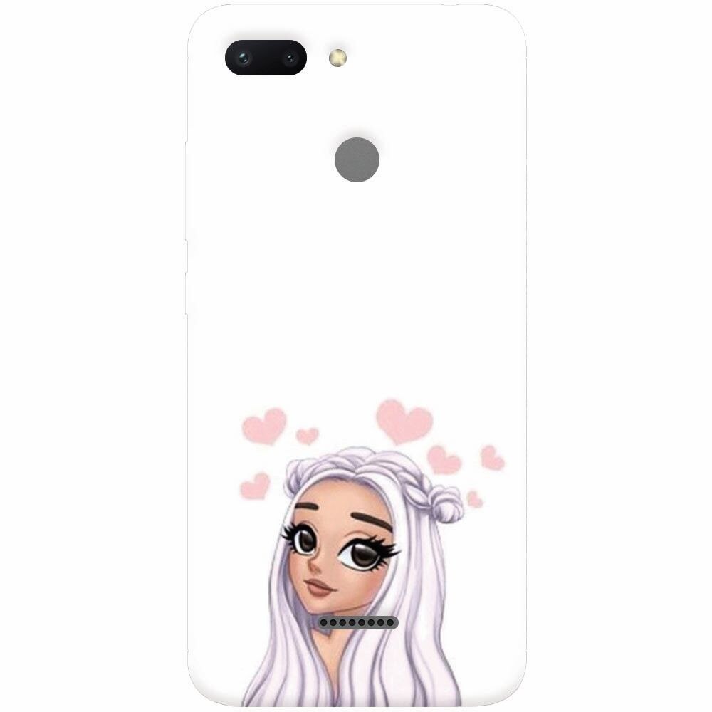 Husa silicon pentru Xiaomi Redmi 6, Beauty Girl