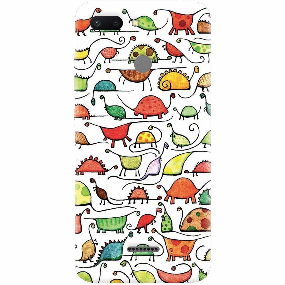 Husa silicon pentru Xiaomi Redmi 6, Dino