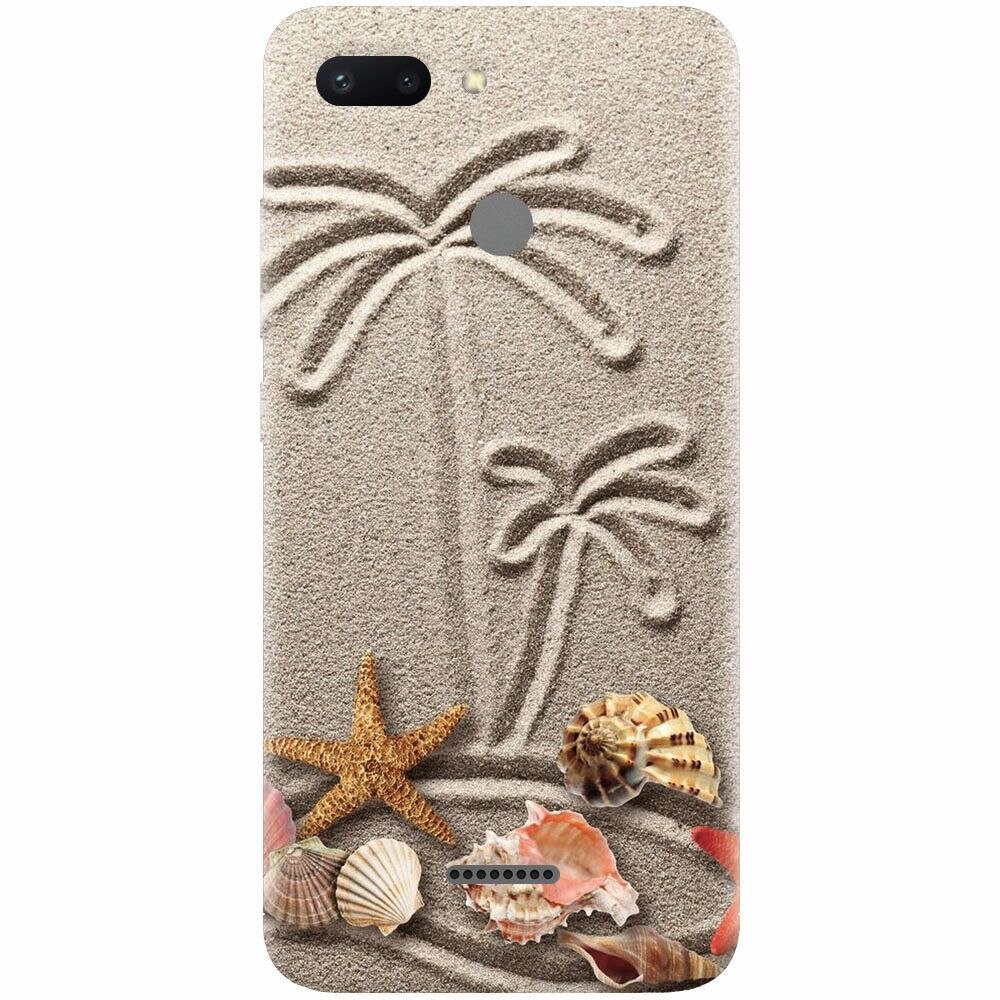 Husa silicon pentru Xiaomi Redmi 6, Beach Sand