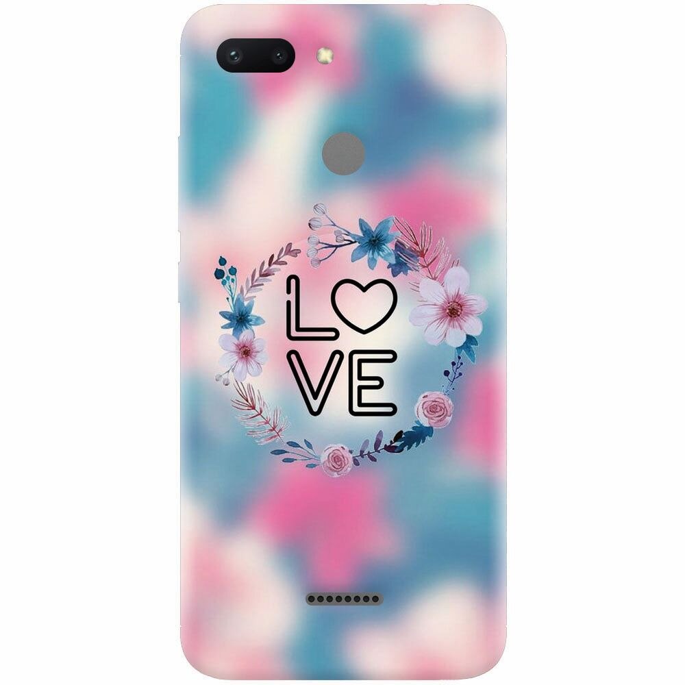 Husa silicon pentru Xiaomi Redmi 6, Love 001