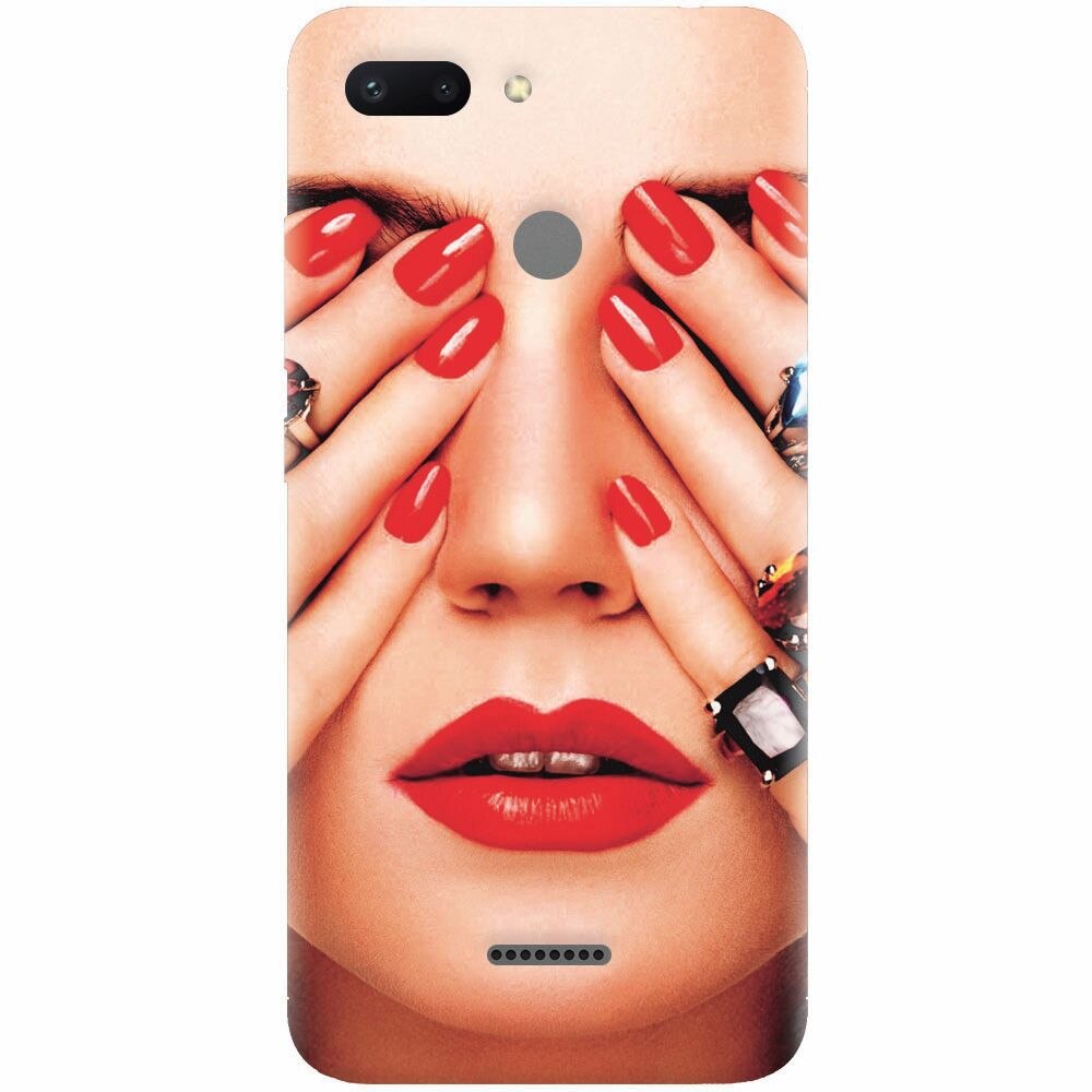 Husa silicon pentru Xiaomi Redmi 6, Rings On All Fingers