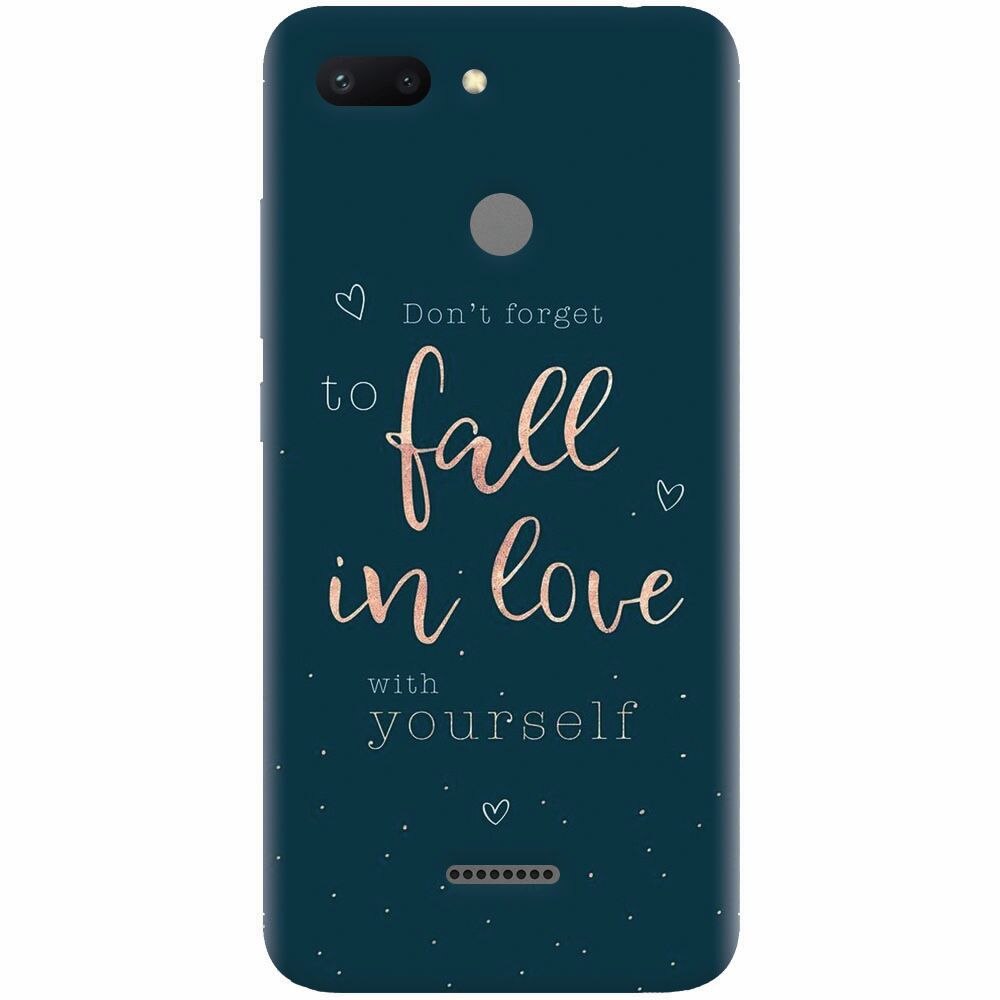 Husa silicon pentru Xiaomi Redmi 6, Fall In Love