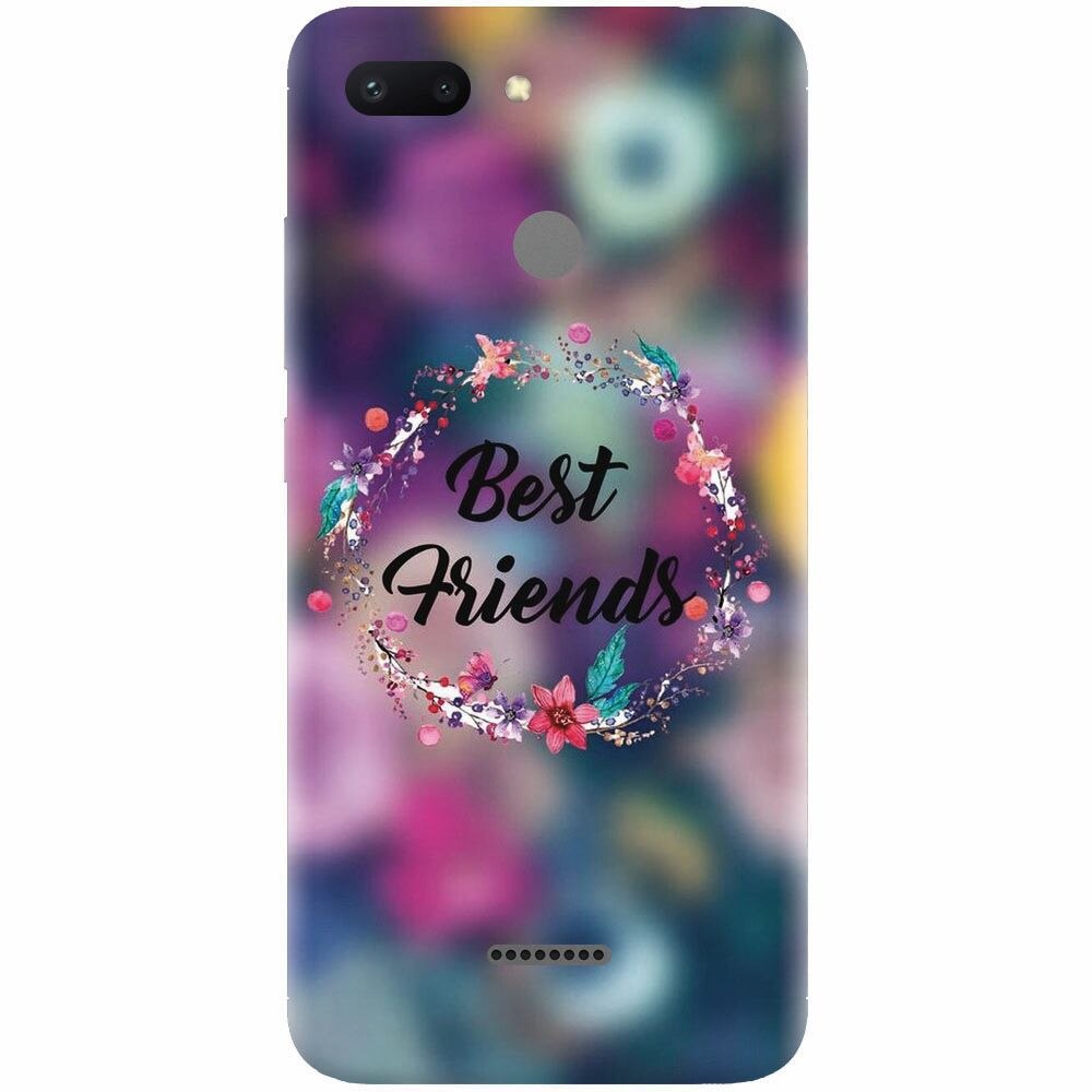 Husa silicon pentru Xiaomi Redmi 6, Best Friends 101