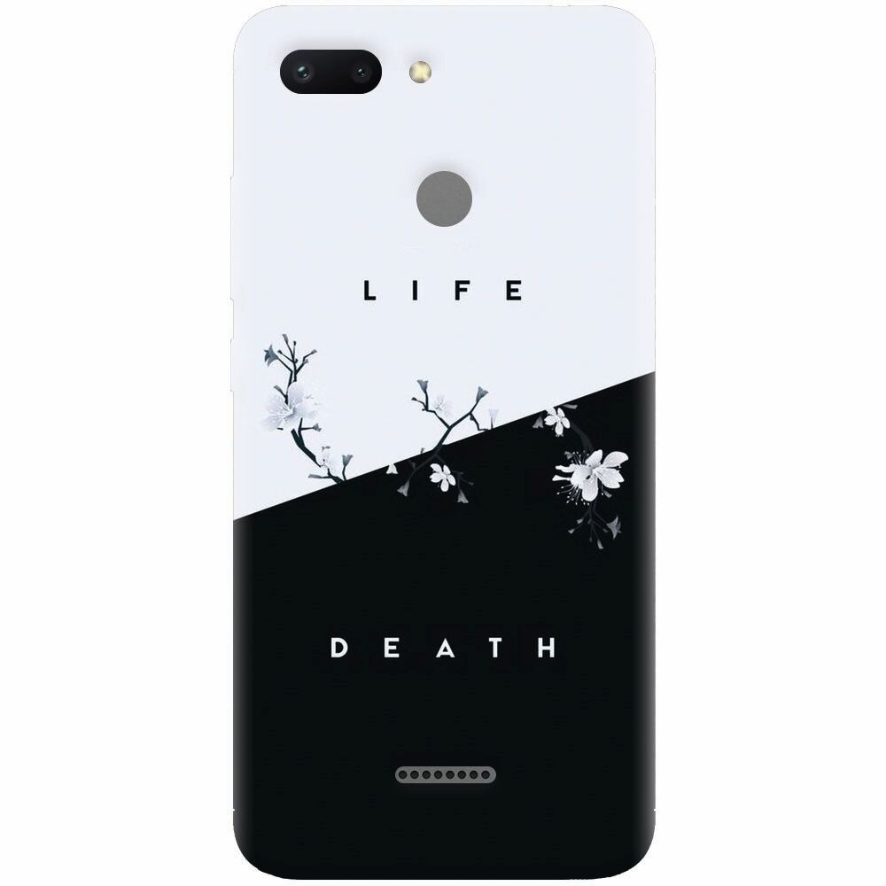 Husa silicon pentru Xiaomi Redmi 6, Life Vs Death