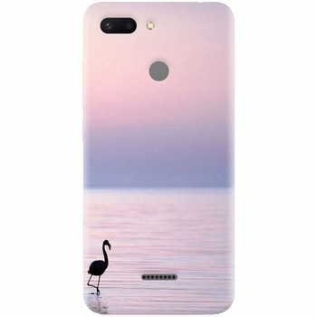 Husa silicon pentru Xiaomi Redmi 6, Flaminsgo Sunset Husa silicon pentru Xiaomi Redmi 6, Flaminsgo Sunset