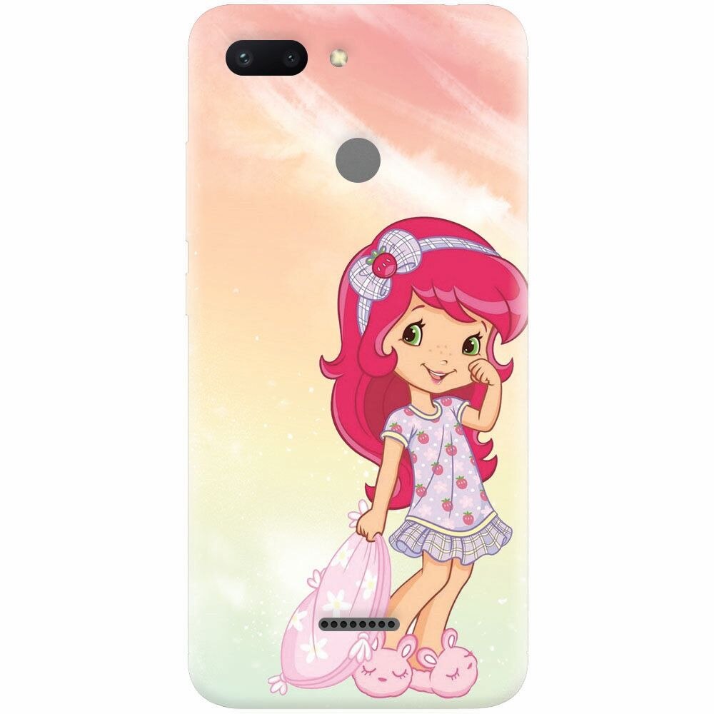 Husa silicon pentru Xiaomi Redmi 6, Sweet Girl