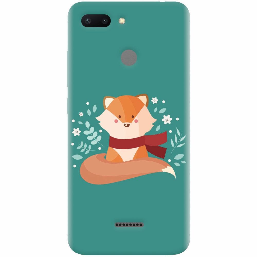 Husa silicon pentru Xiaomi Redmi 6, Winter Fox