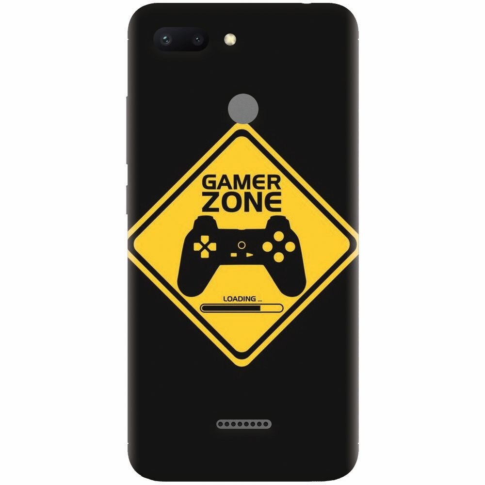 Husa silicon pentru Xiaomi Redmi 6, Gamer Zone