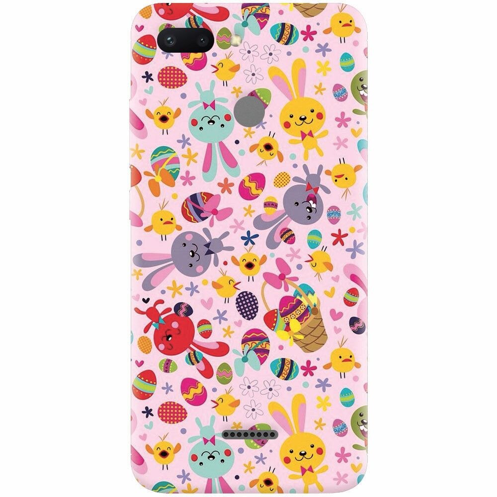 Husa silicon pentru Xiaomi Redmi 6, Fun Easter Egg