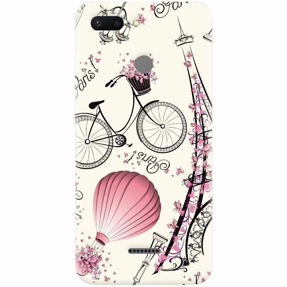 Husa silicon pentru Xiaomi Redmi 6, Paris