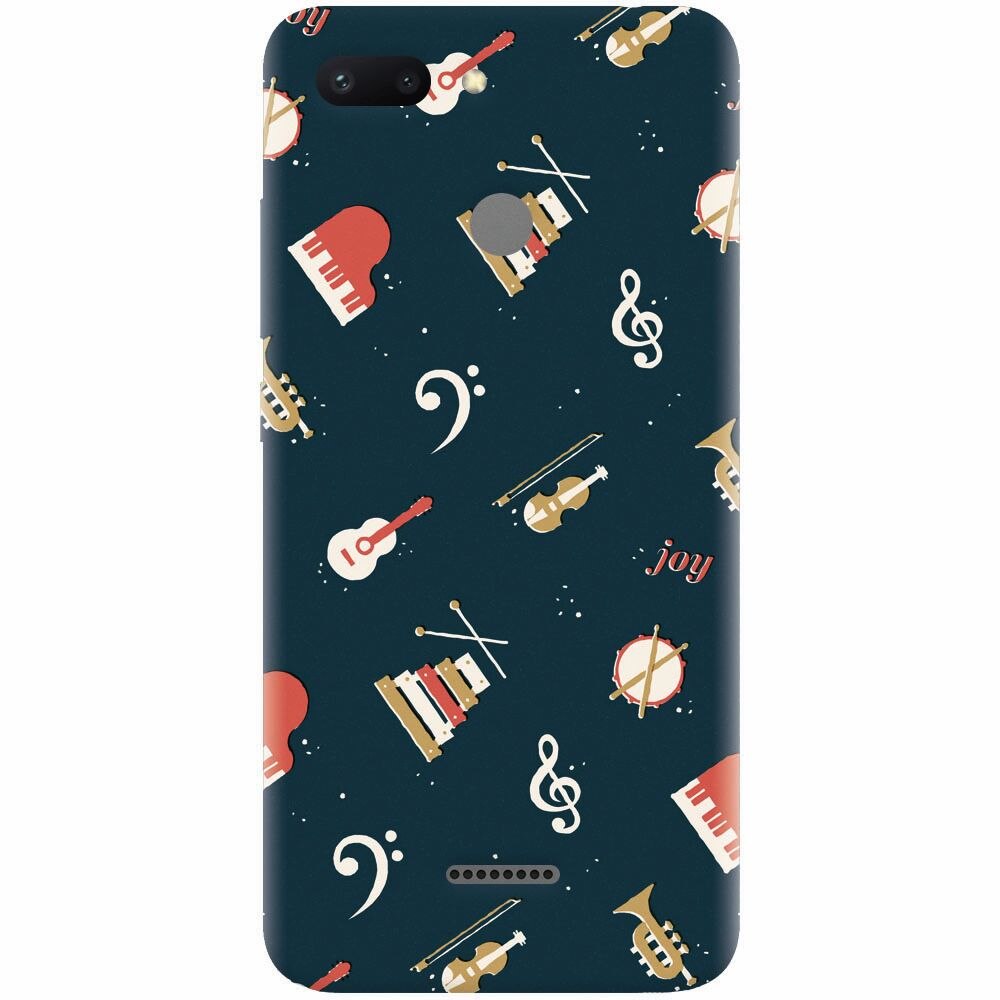 Husa silicon pentru Xiaomi Redmi 6, Music Joy