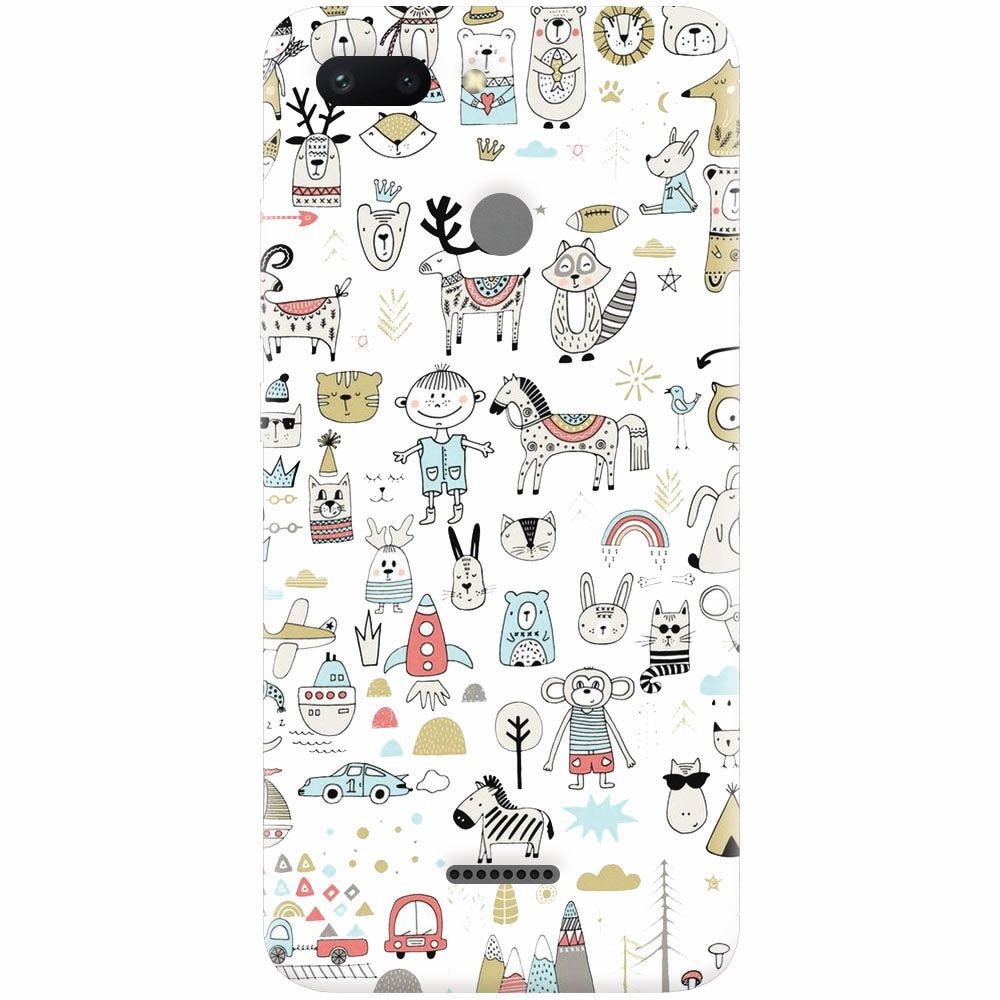 Husa silicon pentru Xiaomi Redmi 6, Toys