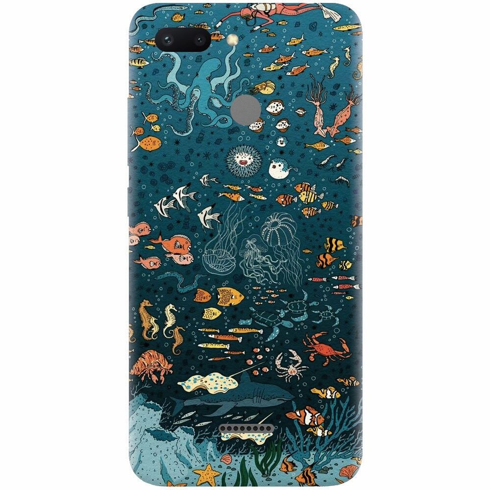 Husa silicon pentru Xiaomi Redmi 6, Under The Sea