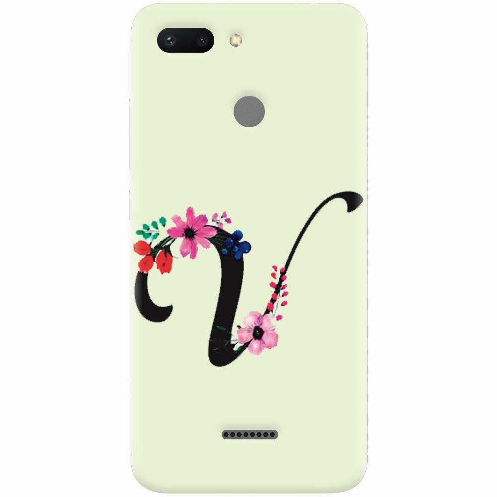 Husa silicon pentru Xiaomi Redmi 6, Litera V