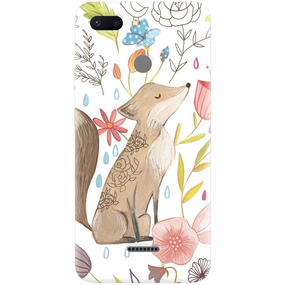 Husa silicon pentru Xiaomi Redmi 6, Fox