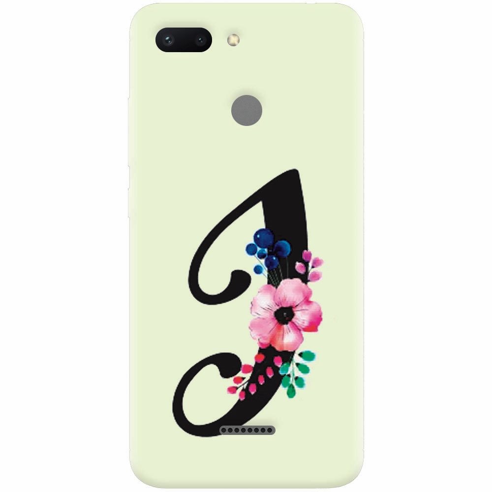 Husa silicon pentru Xiaomi Redmi 6, Litera I