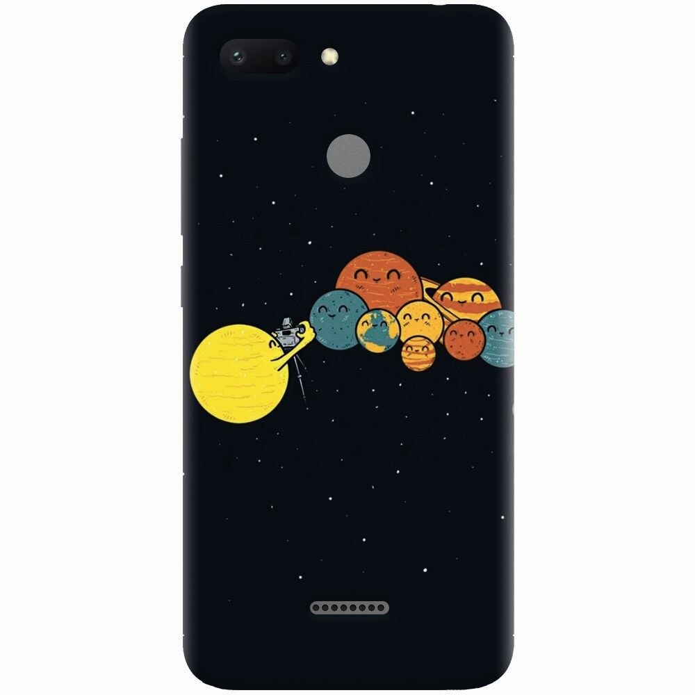 Husa silicon pentru Xiaomi Redmi 6, Selfie Planet