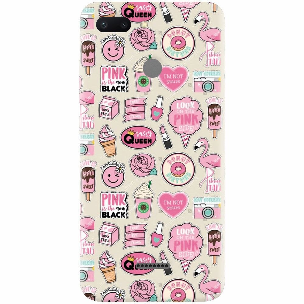 Husa silicon pentru Xiaomi Redmi 6, Sassy Queen