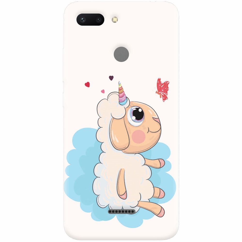 Husa silicon pentru Xiaomi Redmi 6, Sheep Star
