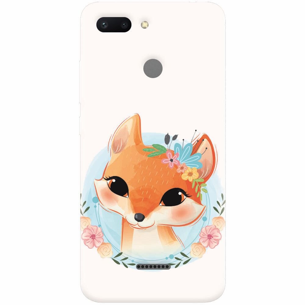 Husa silicon pentru Xiaomi Redmi 6, Foxy