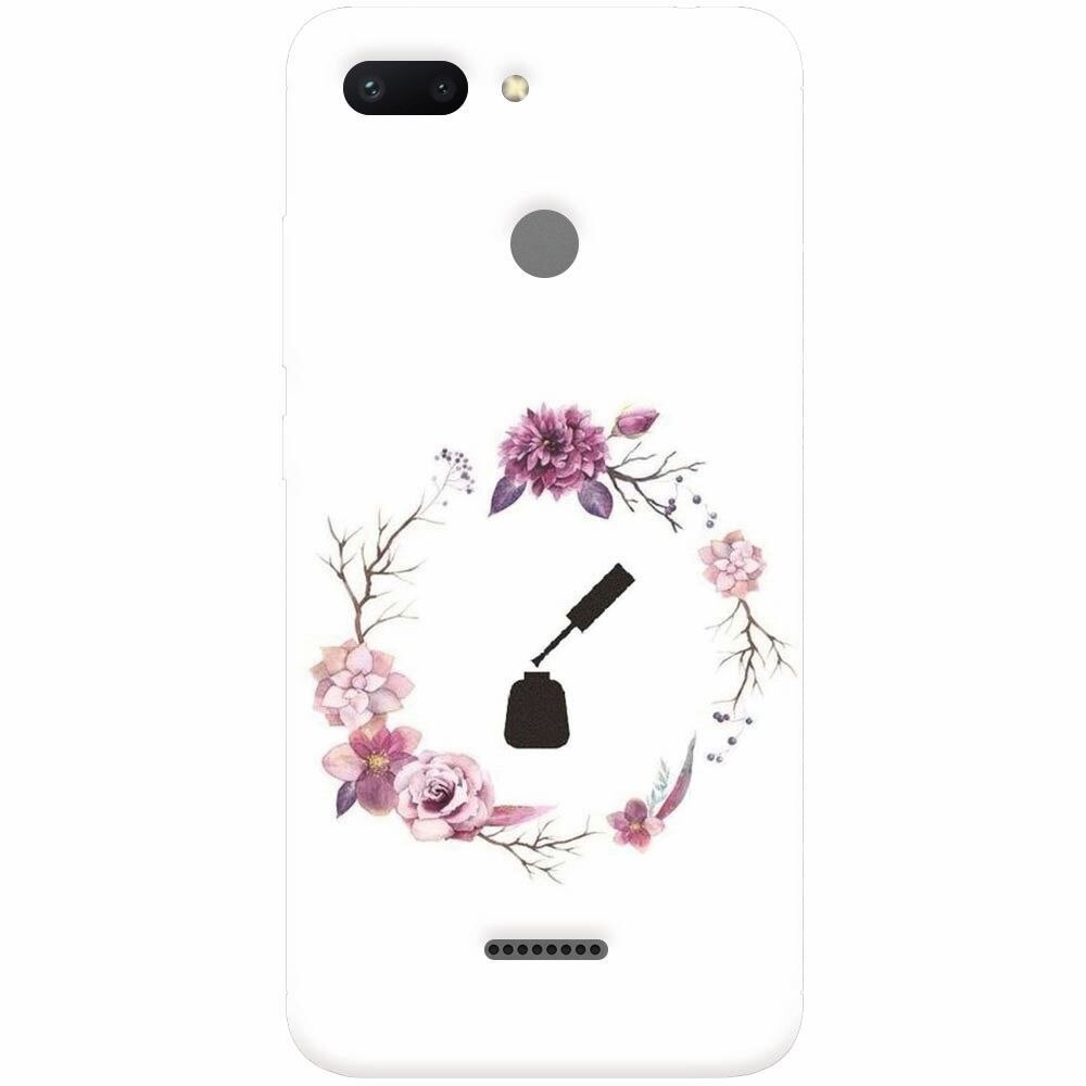 Husa silicon pentru Xiaomi Redmi 6, Icon Nail