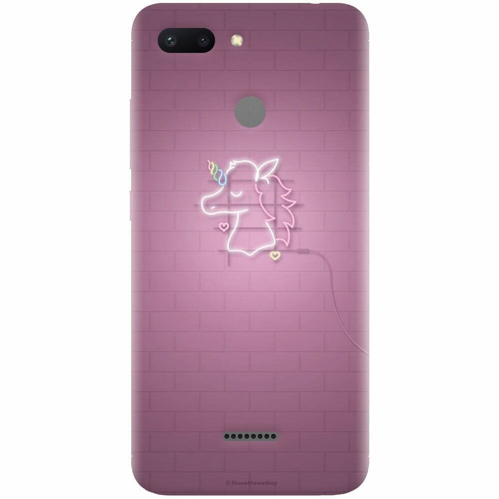 Husa silicon pentru Xiaomi Redmi 6, Light Unicorn