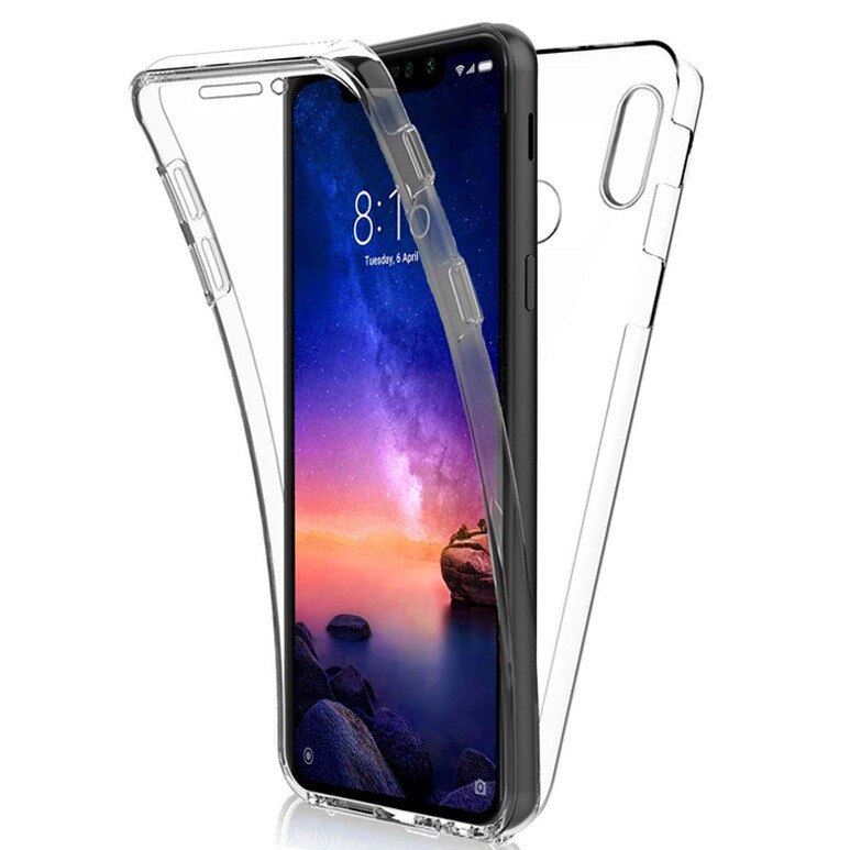 Husa protectie 360° Fully PC & PET pentru Samsung Galaxy A50 (fata + spate), transparenta