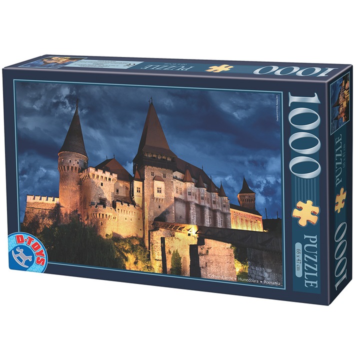 Puzzle D-Toys Imagini din Romania, 1000 piese