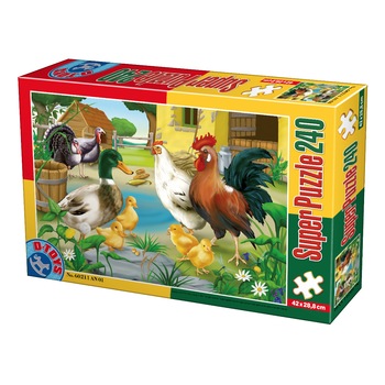 Puzzle D-Toys Animale, 240 piese Puzzle D-Toys Animale, 240 piese
