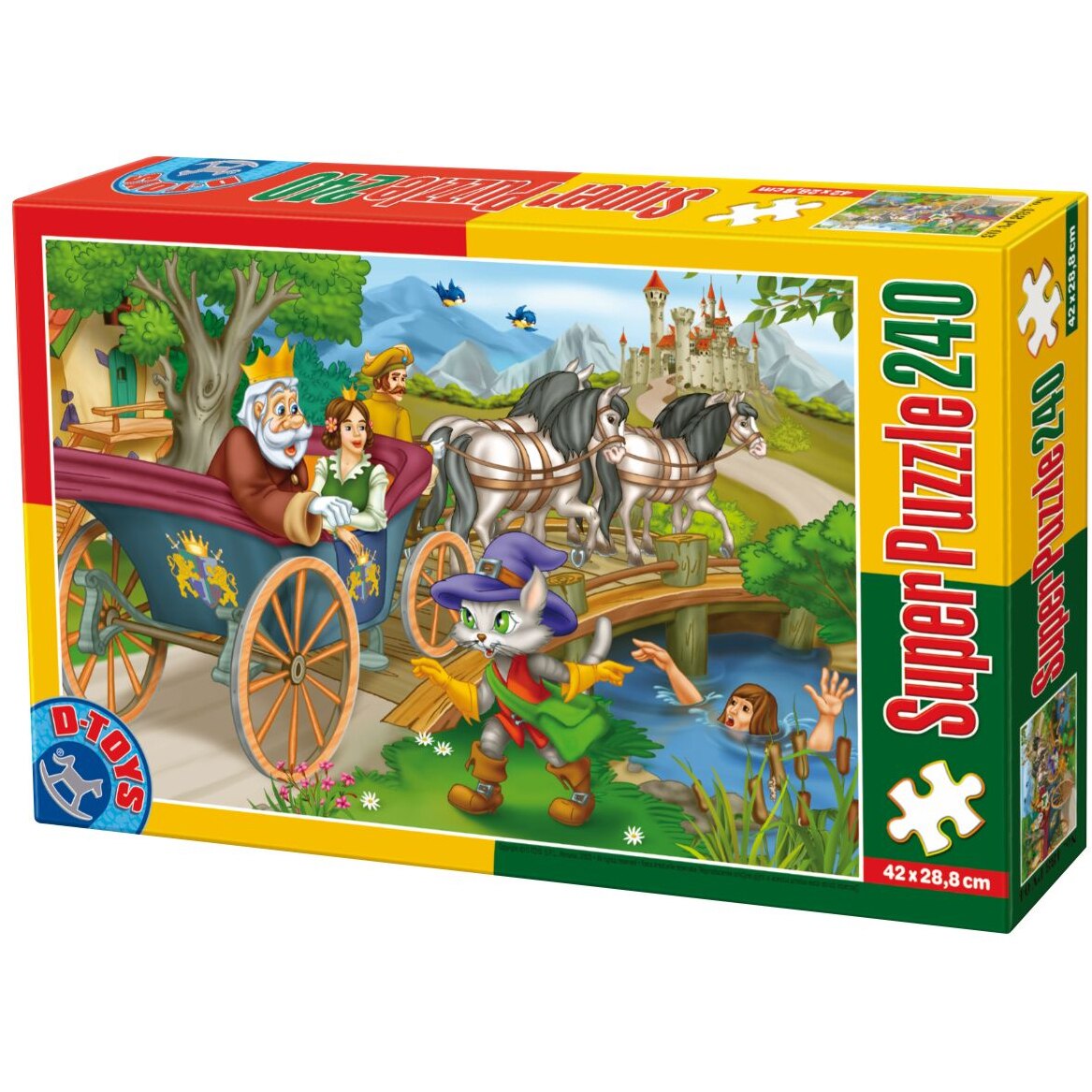 Puzzle D-Toys Basme, 240 piese
