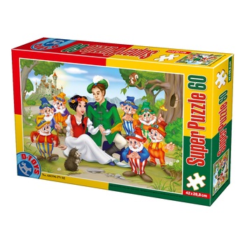 Puzzle D-Toys Basme, 60 piese Puzzle D-Toys Basme, 60 piese