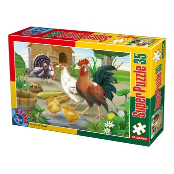 Puzzle D-Toys Animale, 35 piese Puzzle D-Toys Animale, 35 piese