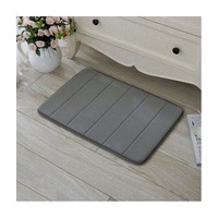 covoras baie memory foam 50x70cm compozitie spuma cu memorie gramaj 400g antiderapant poliester model gri inchis imagen 27_0_
0